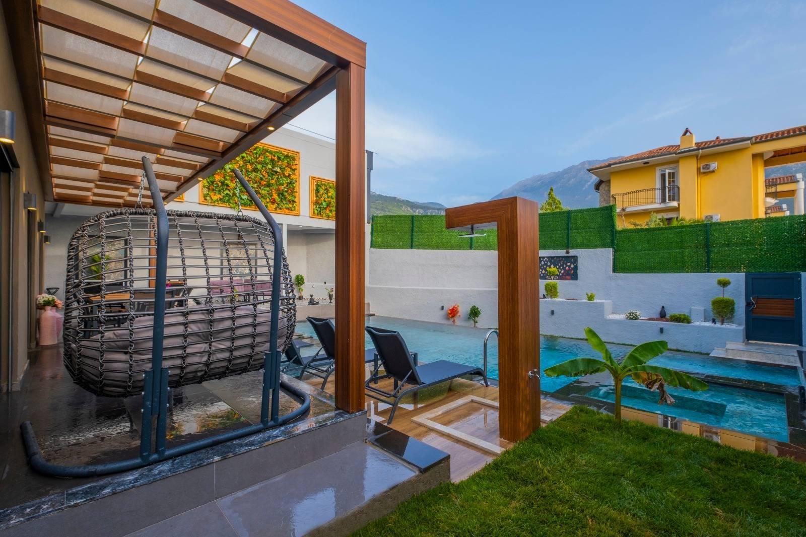 Fethiye Ovacık'ta Sakin Konumda, Özel Havuzlu, Lüks Villa-41594