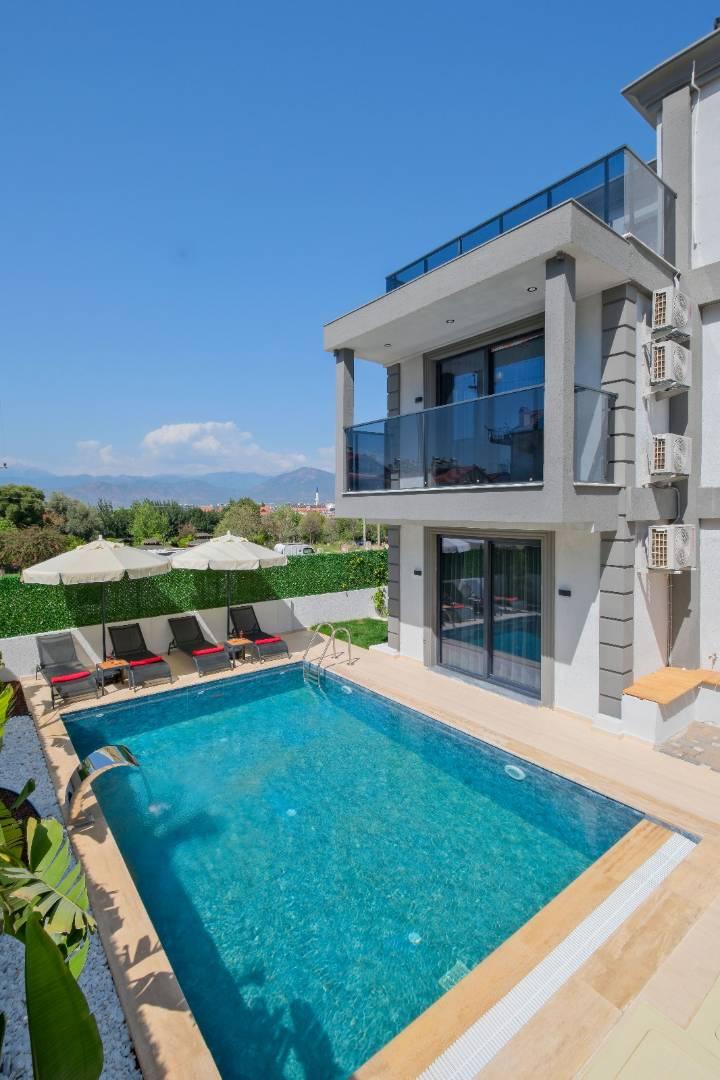 Fethiye Patlangıç'ta Doğayla Baş Başa, Özel Havuzlu, 3+1 Villa-42034