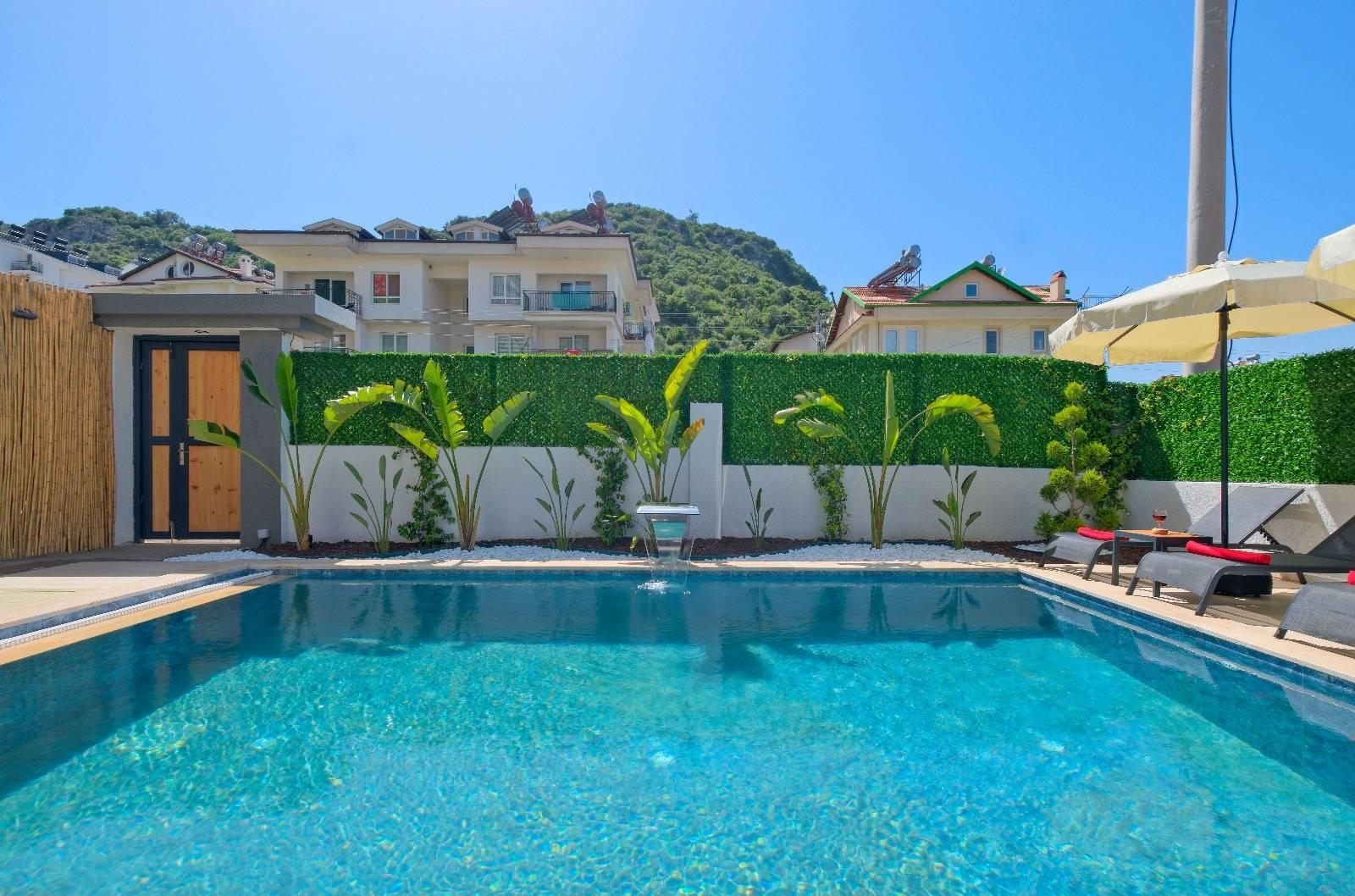 Fethiye Patlangıç'ta Doğayla Baş Başa, Özel Havuzlu, 3+1 Villa-42034