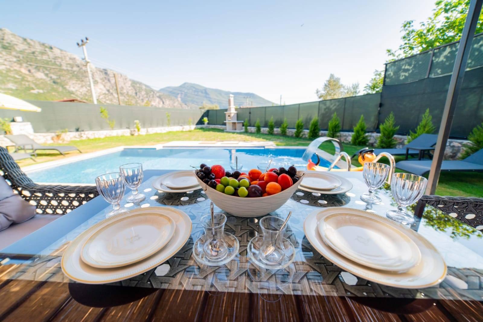 Muğla Seydikemer'de Muhteşem Doğada, Özel Havuzlu, 6 Kişilik Villa-41842