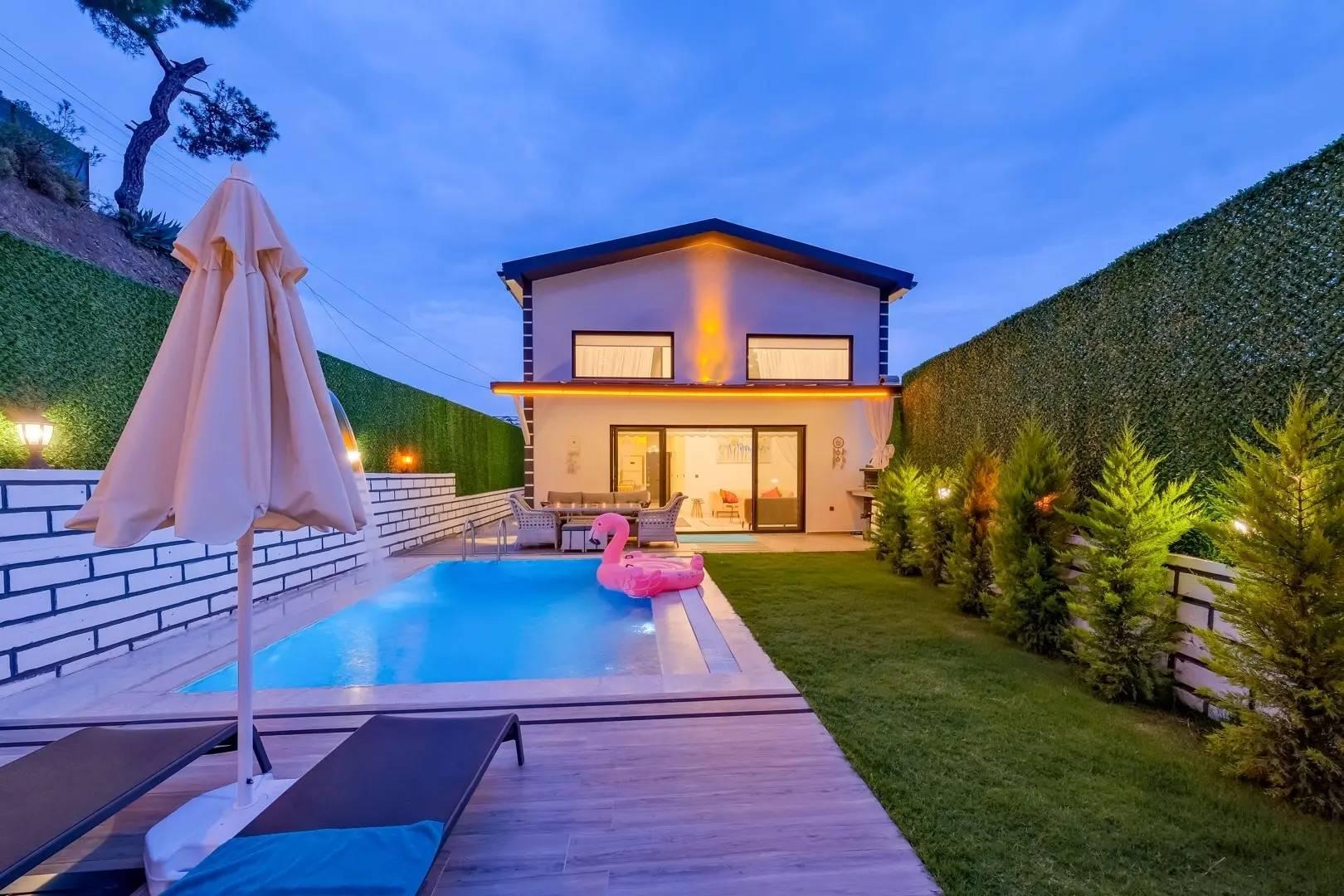 Fethiye Yanıklar'da Doğa İçerisinde, Denize Yakın, 6 Kişilik Villa-33133