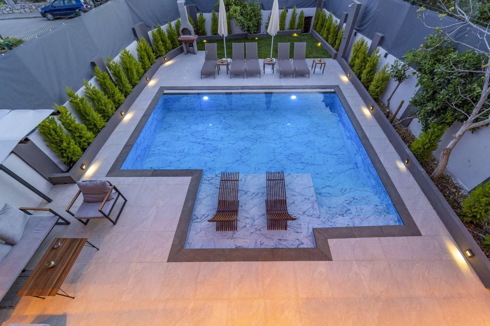 Fethiye Yeni'de Modern Tasarımlı, Özel Havuzlu, 8 Kişilik Villa-41481