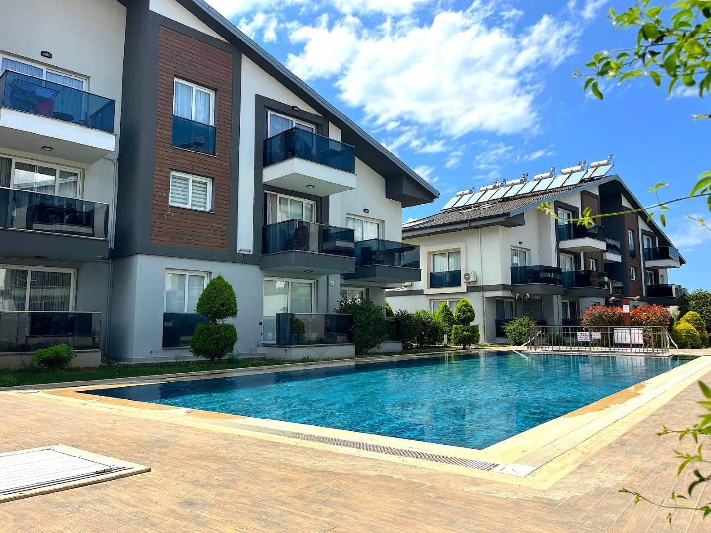 Fethiye Yeni'de Site İçerisinde, Ortak Havuzlu, 1+1 Daire-43181