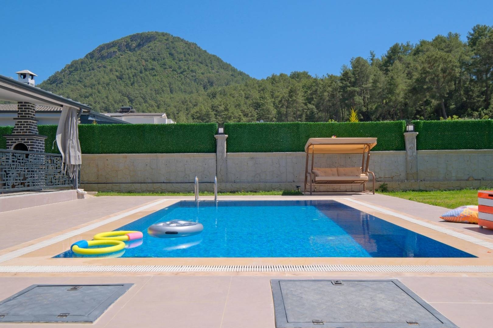 Fethiye Yeşilüzümlü'de Doğa İçerisinde, Özel Havuzlu, 6 Kişilik Villa