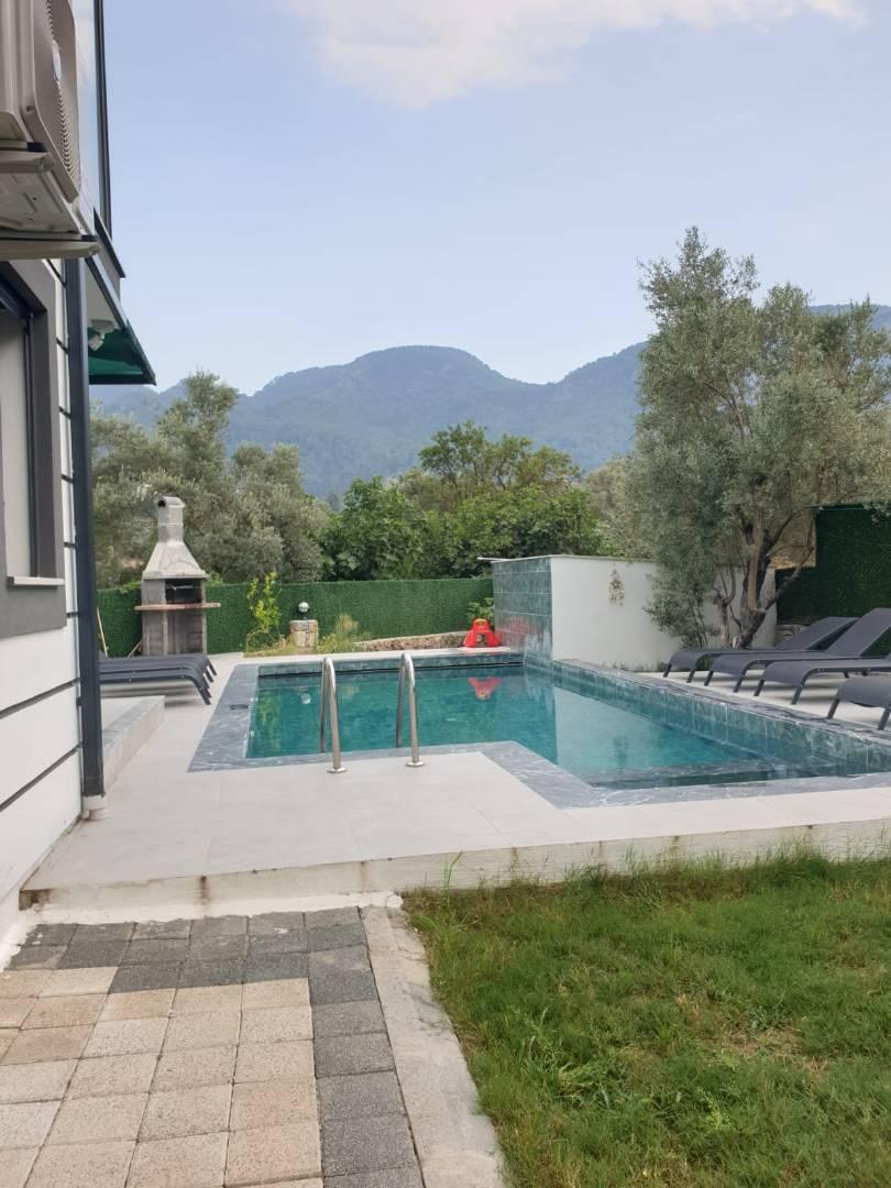 Fethiye Yeşilüzümlü'de Doğa İçerisinde, Özel Havuzlu, Konforlu Villa-43986