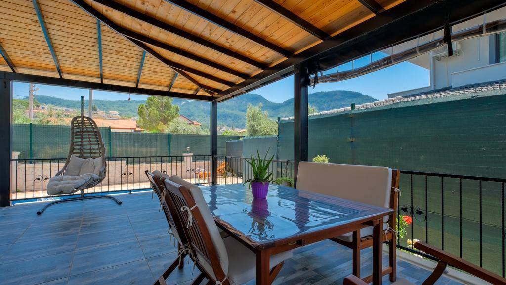 Fethiye Yeşilüzümlü'de Orman Manzaralı, Özel Havuzlu, 4+1 Villa-42327