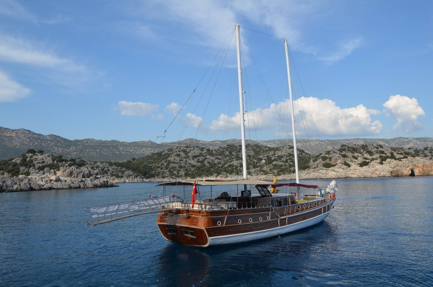 Fethiye'de Derin ve Berrak Sularda, 16 Kişilik, Klimalı Konforlu Gulet