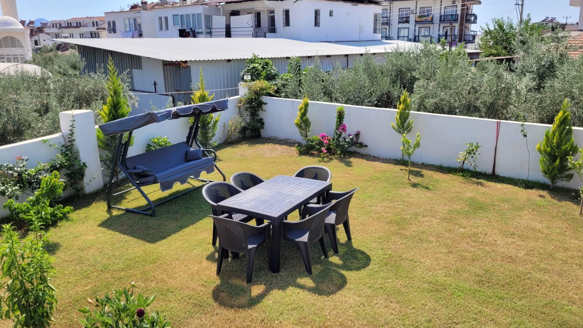 Fethiye Çamköy'de Şehrin Gürültüsünden Uzakta, Bahçeli, Şık Daire-43069