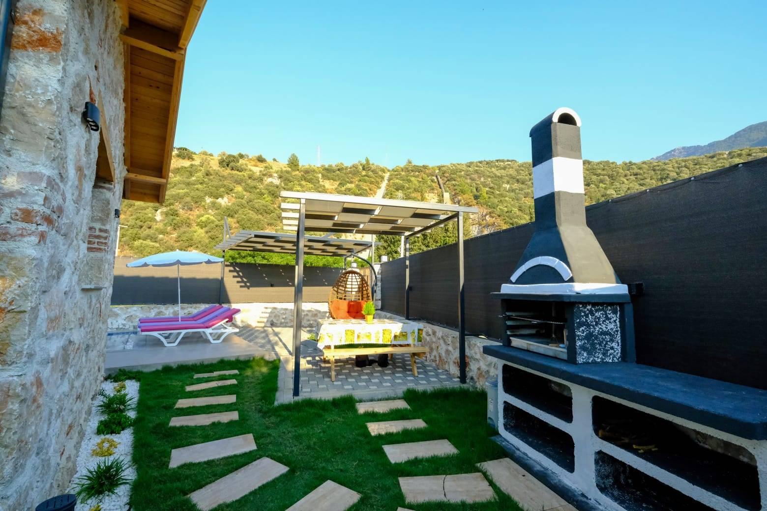 Fethiye Karaçulha'da Sakin Konumda, Özel Havuzlu, Otantik Villa-40286
