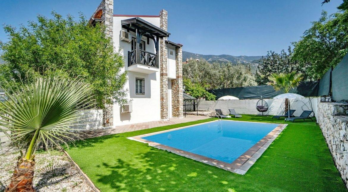 Fethiye Ovacık'ta Merkeze Yakın, Özel Havuzlu, Bahçeli Villa-41945