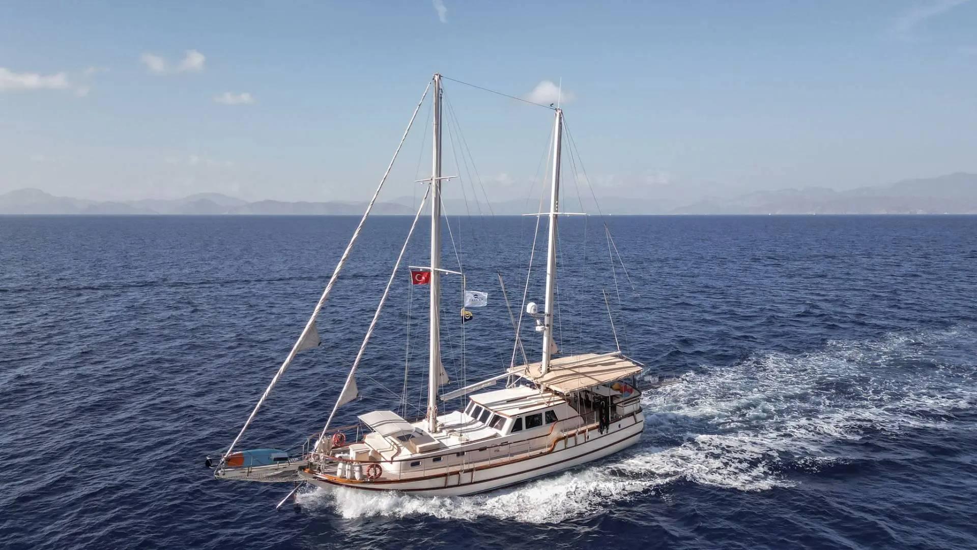 Göcek'te Engin Denizlere Açılmak İçin, 6 Kişilik, Lüks Kiralık Gulet-43041