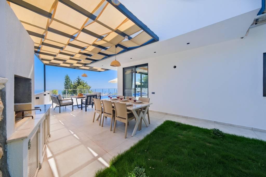 Kaş İslamlar'da Geniş Ailelere Uygun, Çift Jakuzili, Lüks Villa-39547