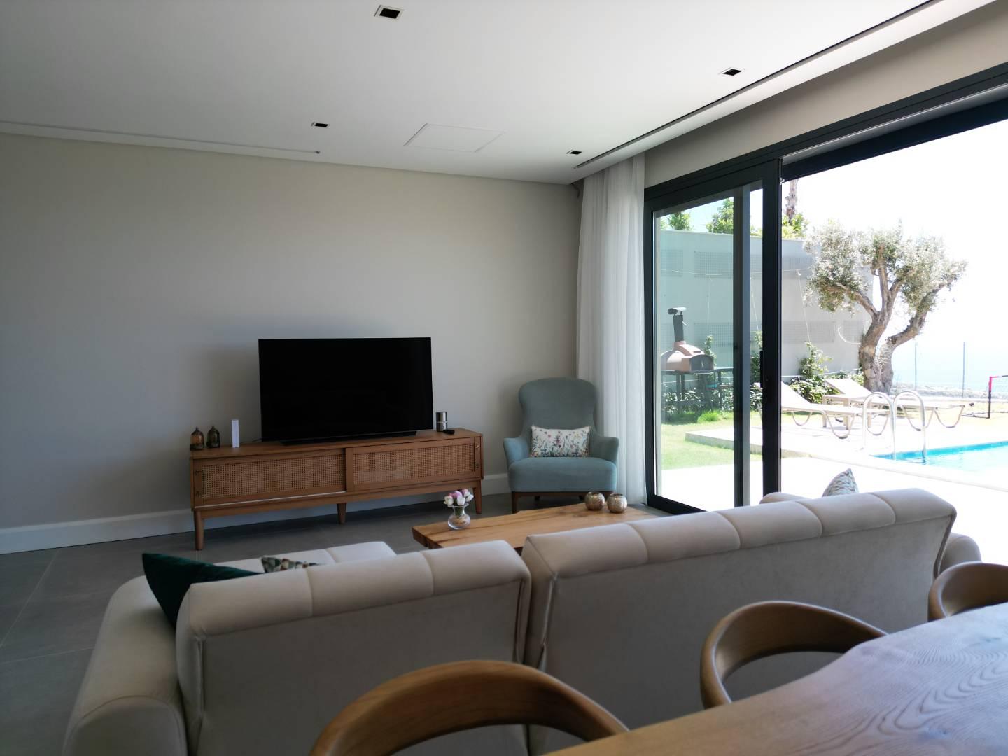 Muğla Bodrum'da Deniz Manzaralı, Özel Havuzlu, Bahçeli Villa-38725