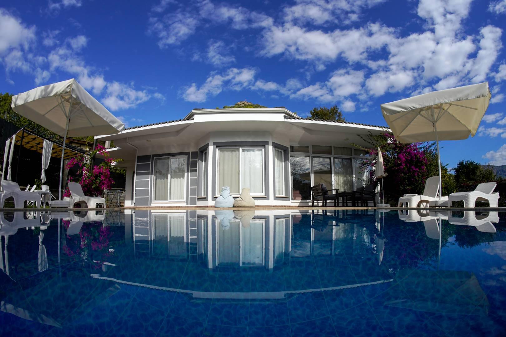 Fethiye İnlice'de Muhteşem Doğa İçerisinde, Özel Havuzlu, Lüks Villa-38983