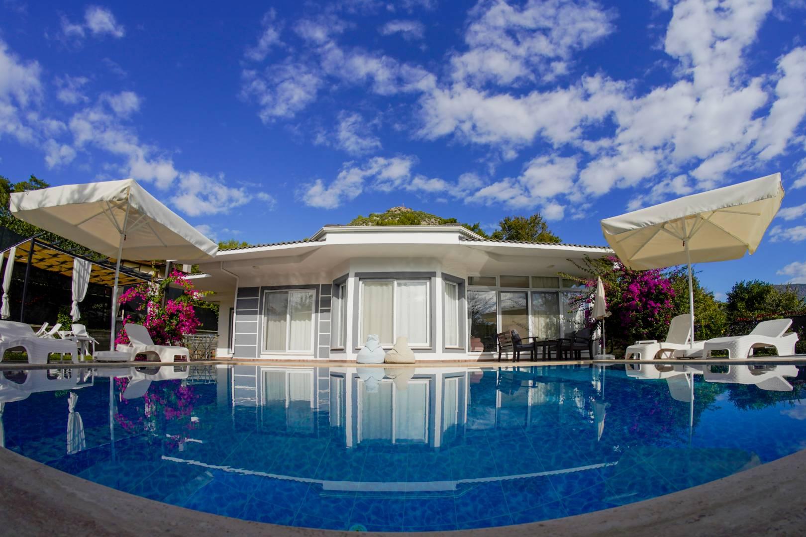 Fethiye İnlice'de Muhteşem Doğa İçerisinde, Özel Havuzlu, Lüks Villa-38983