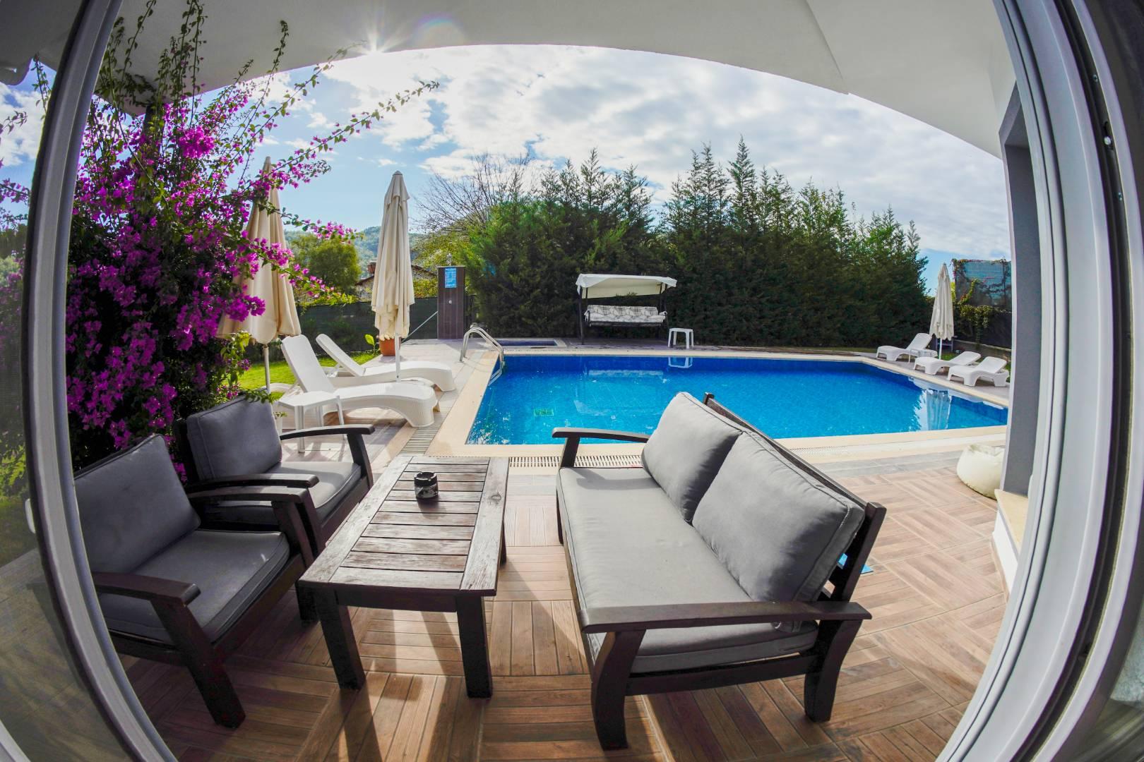 Fethiye İnlice'de Muhteşem Doğa İçerisinde, Özel Havuzlu, Lüks Villa-38983