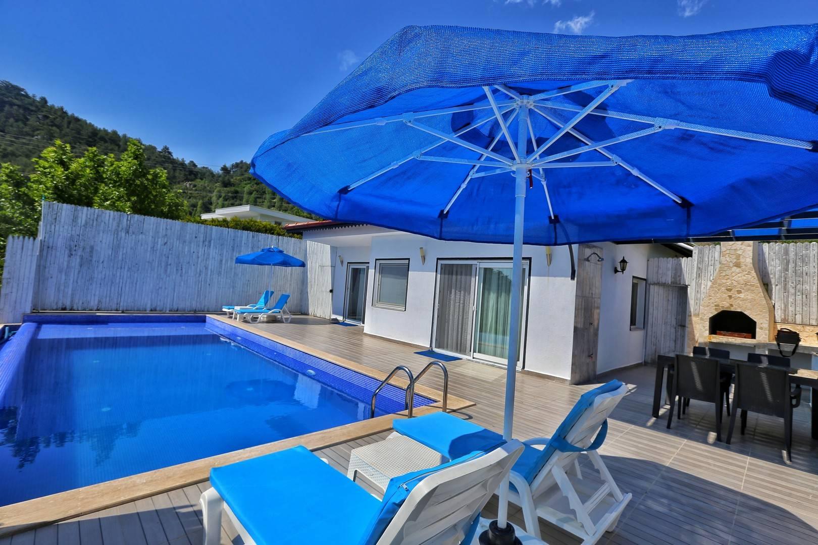 Kaş İslamlar'da Muhteşem Doğada, Özel Havuzlu, Muhafazakar Villa-42673