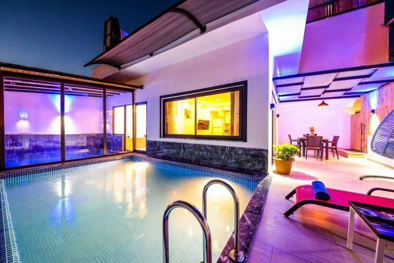 Kaş Bezirgan'da Merkezi Konumda, Özel Havuzlu, Balayı Villası-40980