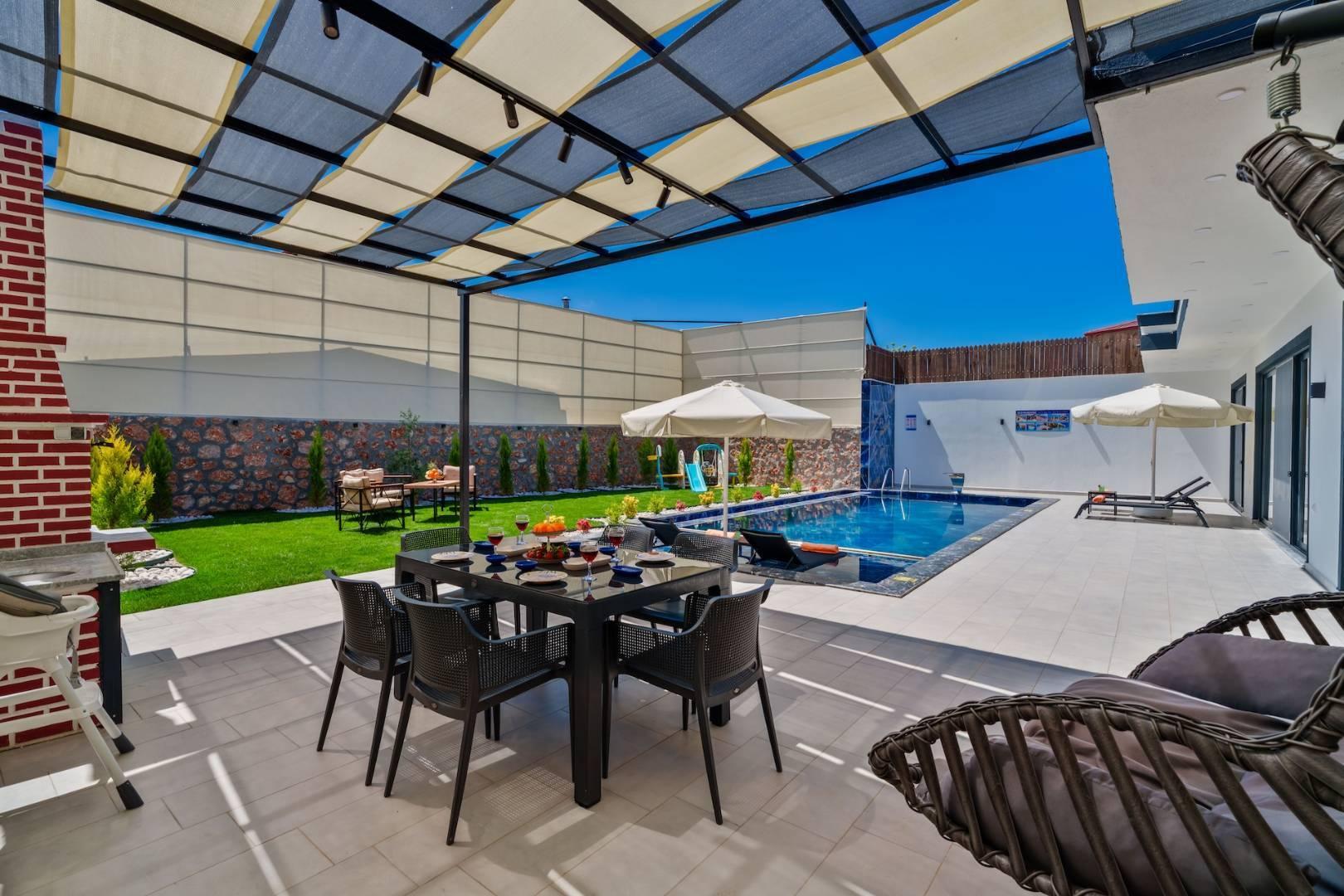 Kaş Çavdır'da Çekirdek Ailelere Uygun, Özel Havuzlu, Şık Villa-42246