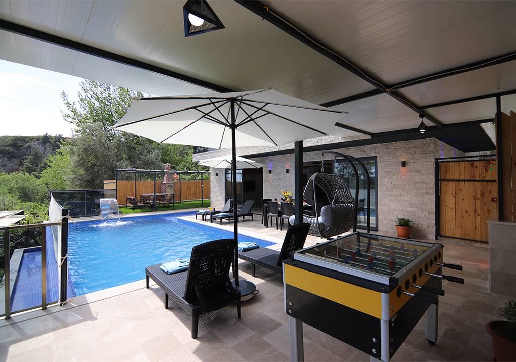 Kaş İslamlar'da Huzurlu Konumda, Özel Havuzlu, Kiralık Villa-42199