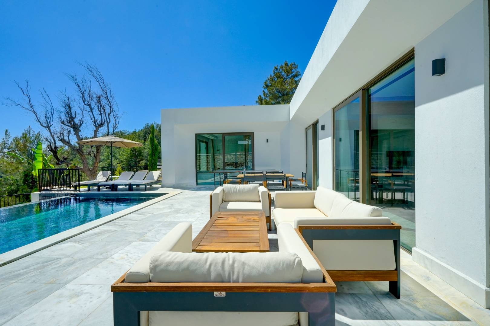 Kaş İslamlar'da Doğa İçerisinde, Çift Jakuzili, Lüks Villa
