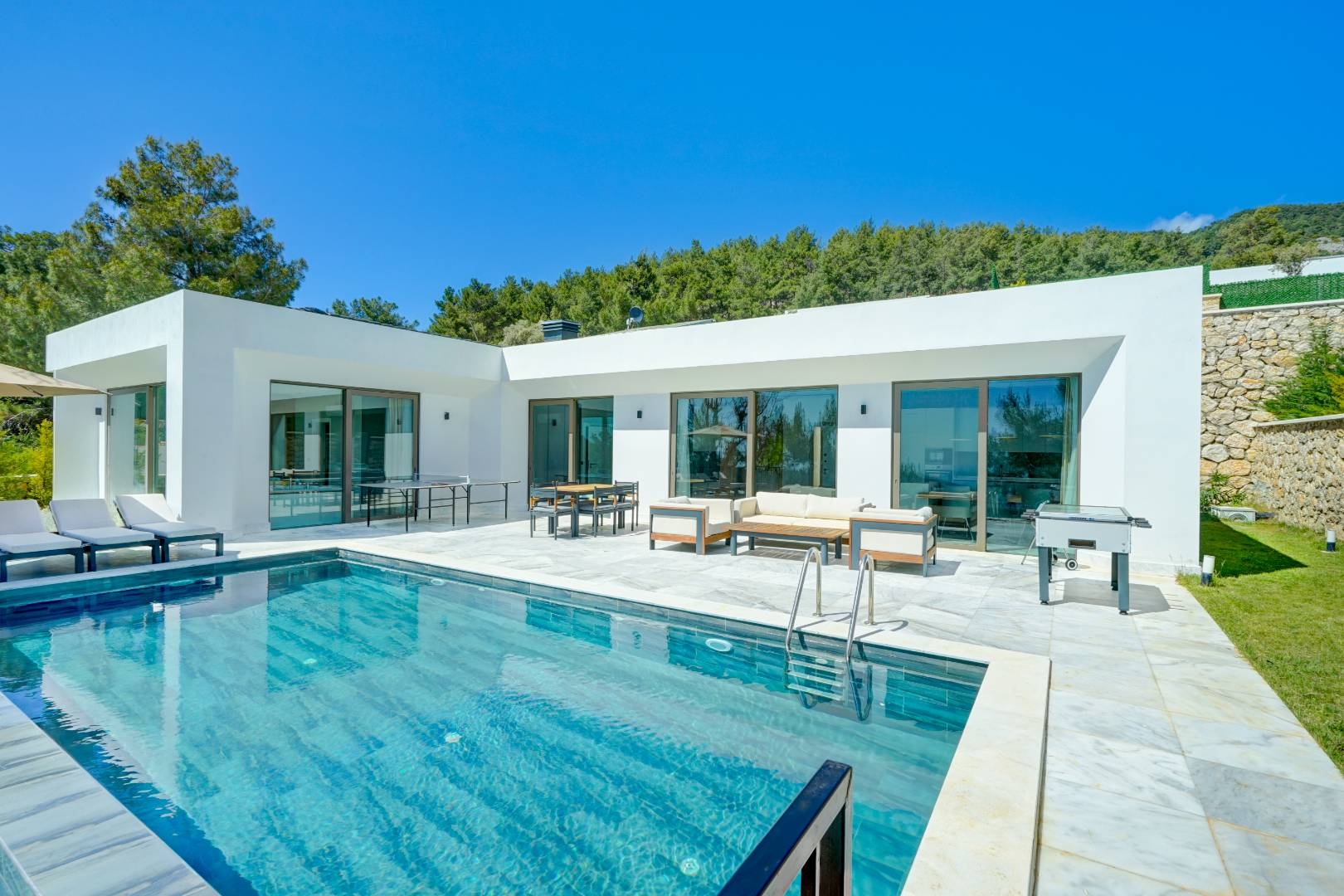Kaş İslamlar'da Doğa İçerisinde, Çift Jakuzili, Lüks Villa