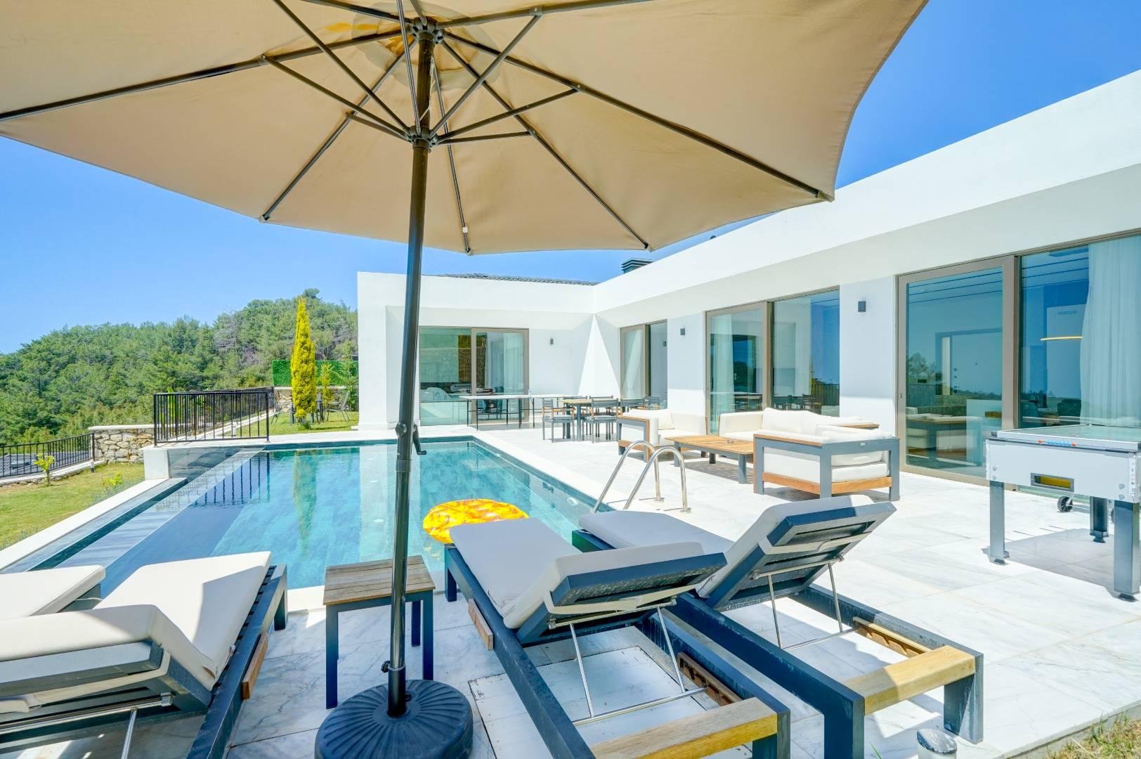 Kaş İslamlar'da Doğa İçerisinde, Çift Jakuzili, Huzurlu Villa-37568