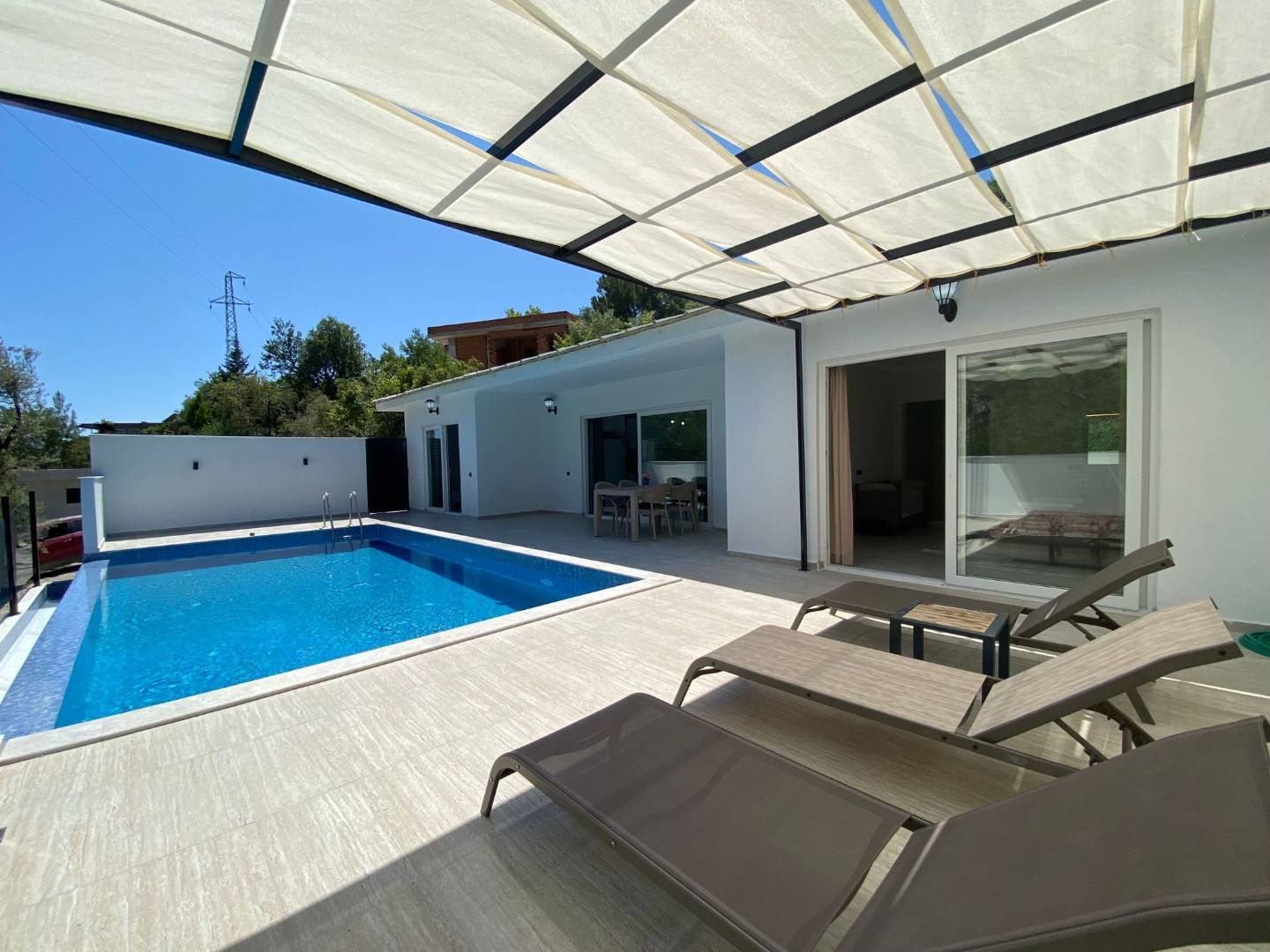 Kaş İslamlar'da Muhteşem Doğa Manzaralı, Özel Havuzlu, Lüks Villa