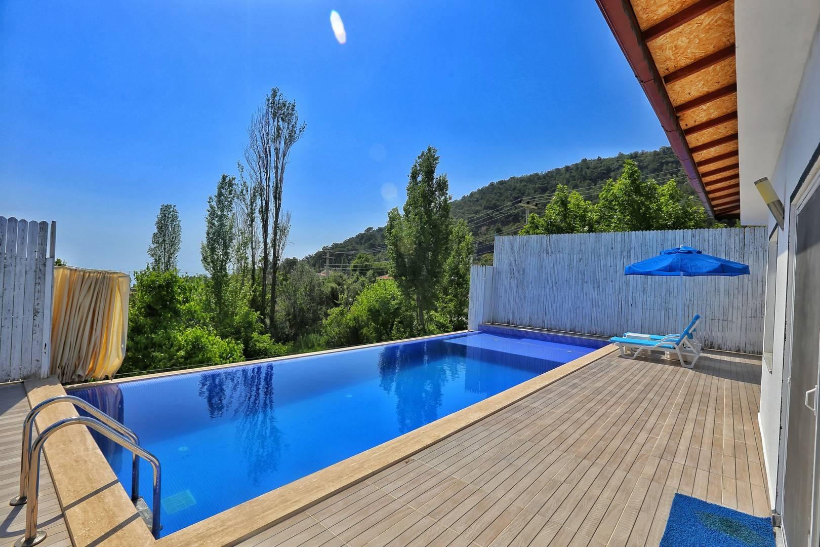 Kaş İslamlar'da Huzurlu Doğada, Özel Havuzlu, Jakuzili Villa-43362