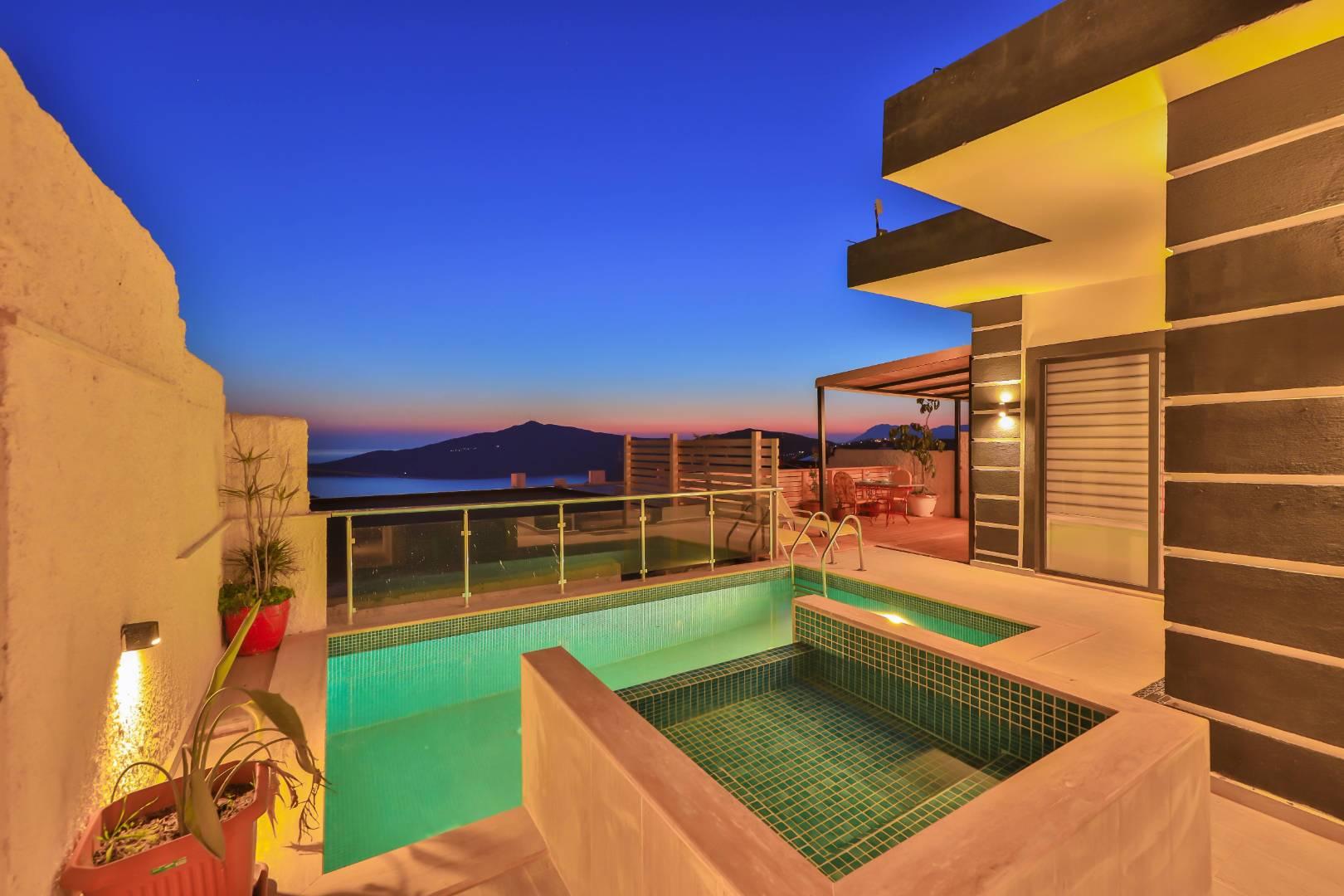 Kalkan Kördere'de Balayı Çiftlerine Uygun, Özel Havuzlu, Şık Villa-41791