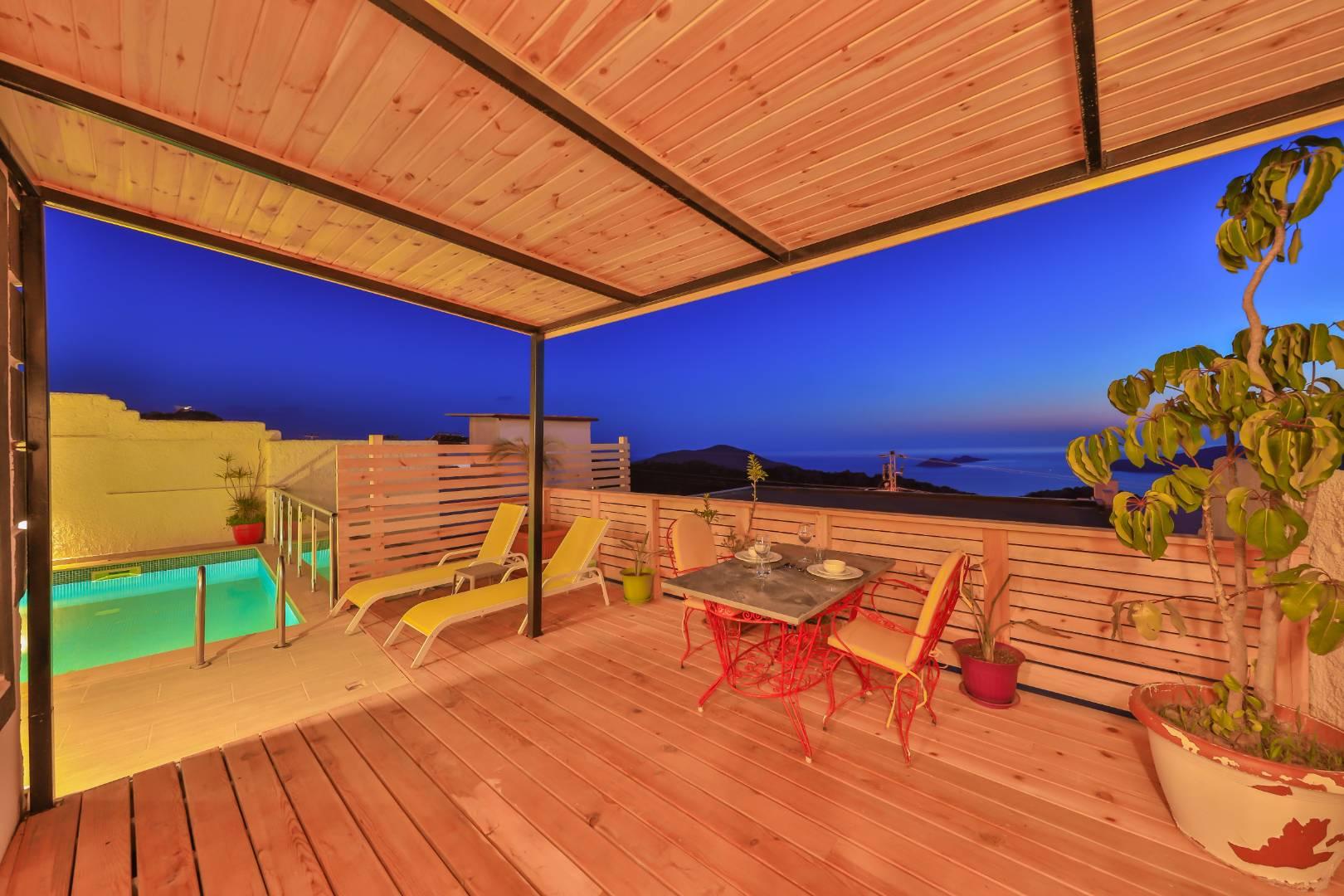 Kalkan Kördere'de Balayı Çiftlerine Uygun, Özel Havuzlu, Şık Villa-41791