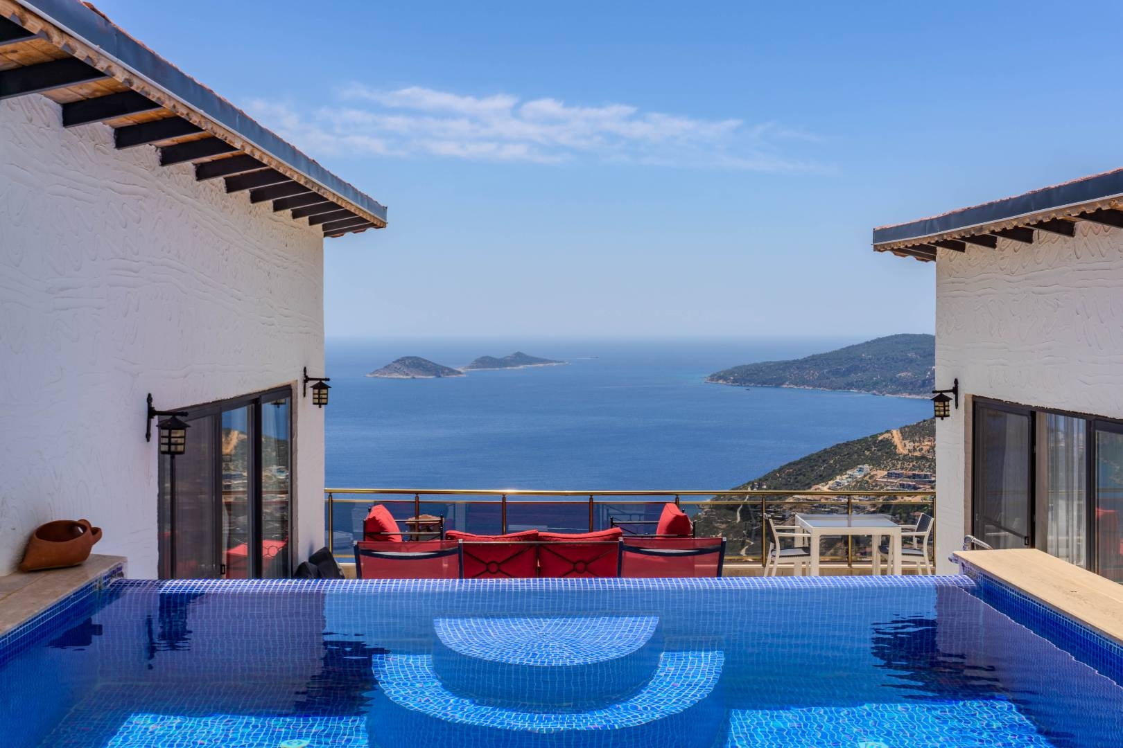 Kaş Bezirgan'da Balayı Çiftlerine Uygun, Özel Havuzlu, Kiralık Villa