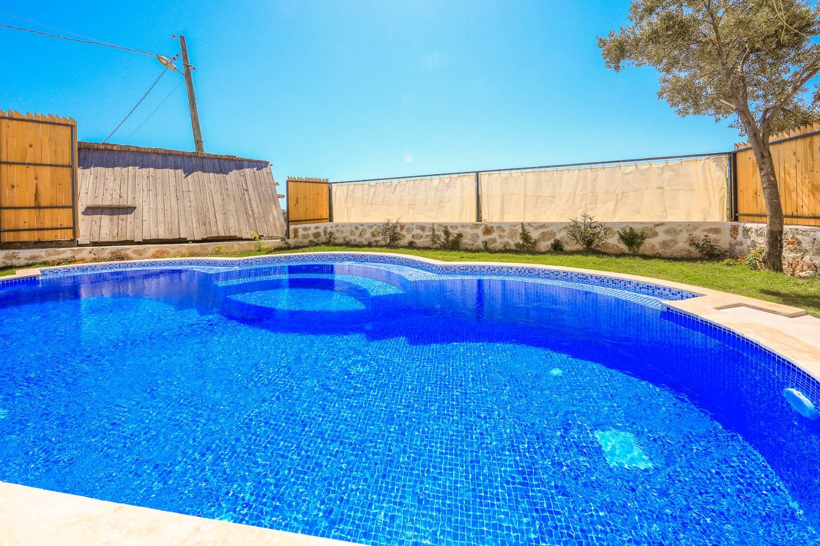 Kaş Patara'da Huzurlu Doğada, Özel Havuzlu, Saunalı, Kiralık Villa -34749