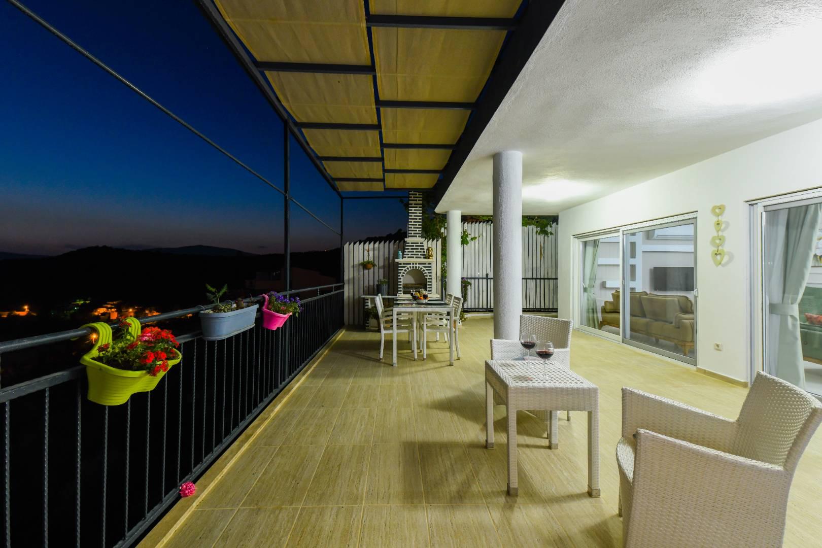 Kaş Bezirgan'da Yeşillikler İçinde, Özel Havuzlu, Modern Villa-37123