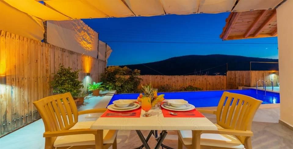 Kaş Bezirgan'da Balayı Çiftlerine Uygun, Özel Havuzlu, Romantik Villa-40101