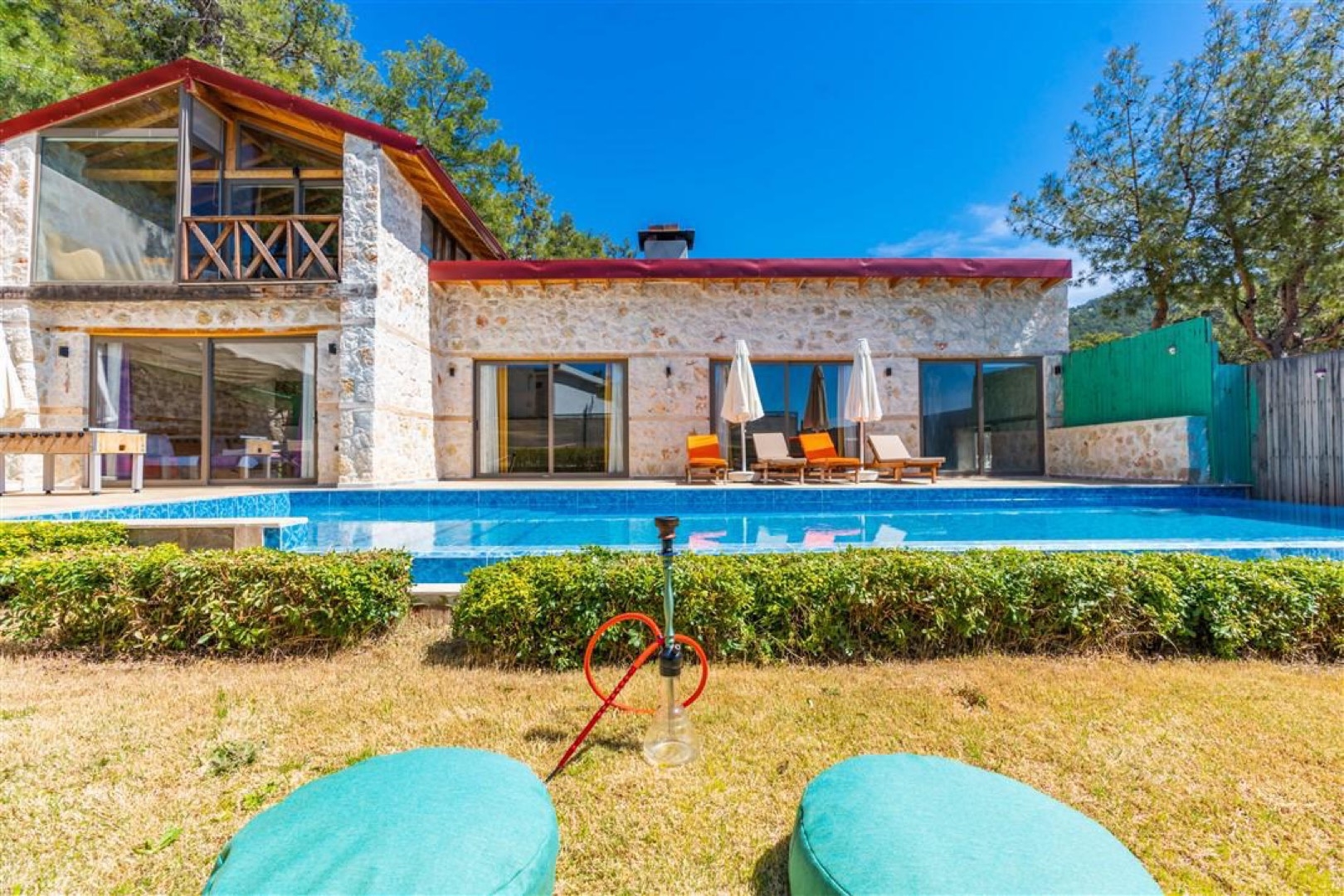 Kaş İslamlar'da Nezih Konumda, Isıtmalı Havuzlu, Lüks Villa