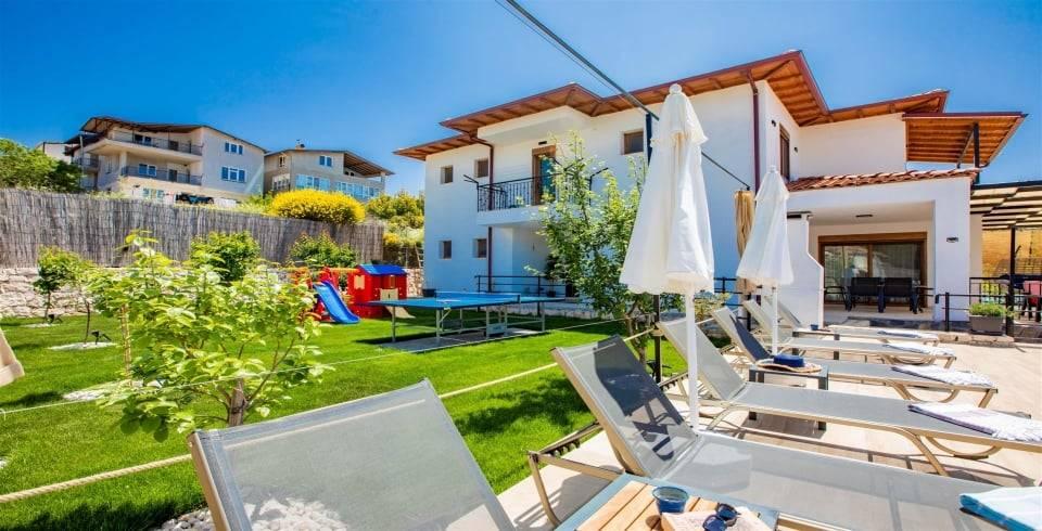 Kaş Ağullu'da Muhteşem Doğada, Çocuk Oyun Alanlı, Lüks Villa-40096