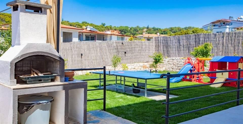 Kaş Ağullu'da Muhteşem Doğada, Çocuk Oyun Alanlı, Lüks Villa-40096