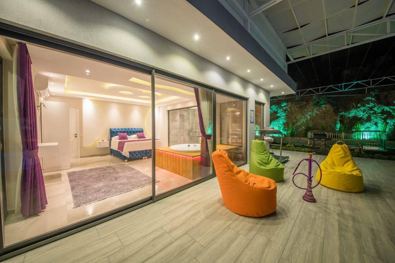 Kaş Akbel'de Geniş Ailelere Uygun, Özel Havuzlu, Modern Villa-41688