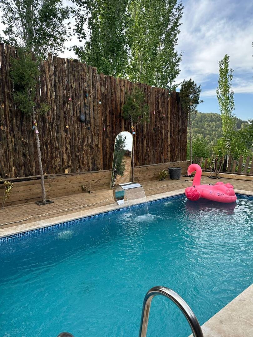 Kaş Aklar'da Balayı Çiftlerine Uygun, Özel Havuzlu, Ahşap Villa