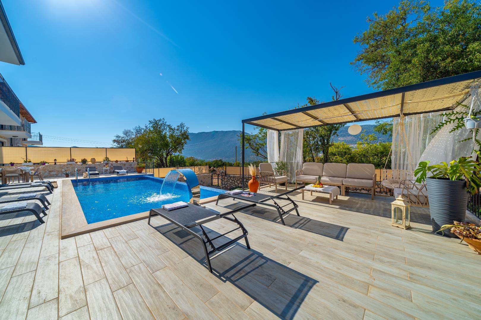 Kaş Andifli'de Kalabalık Ailelere Uygun, Özel Havuzlu, Modern Villa