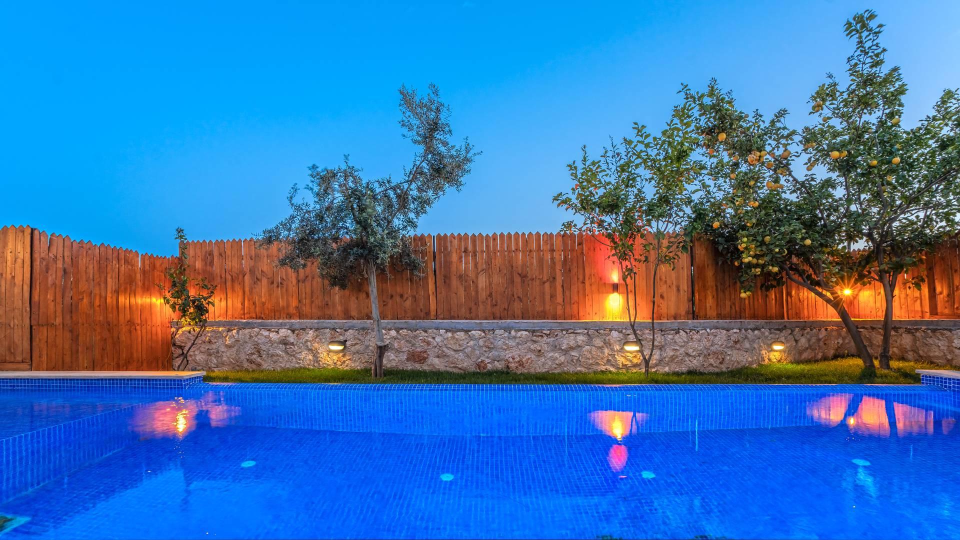 Kaş Bayındır'da Sakin Konumda, Özel Havuzlu, Taş Villa-43213