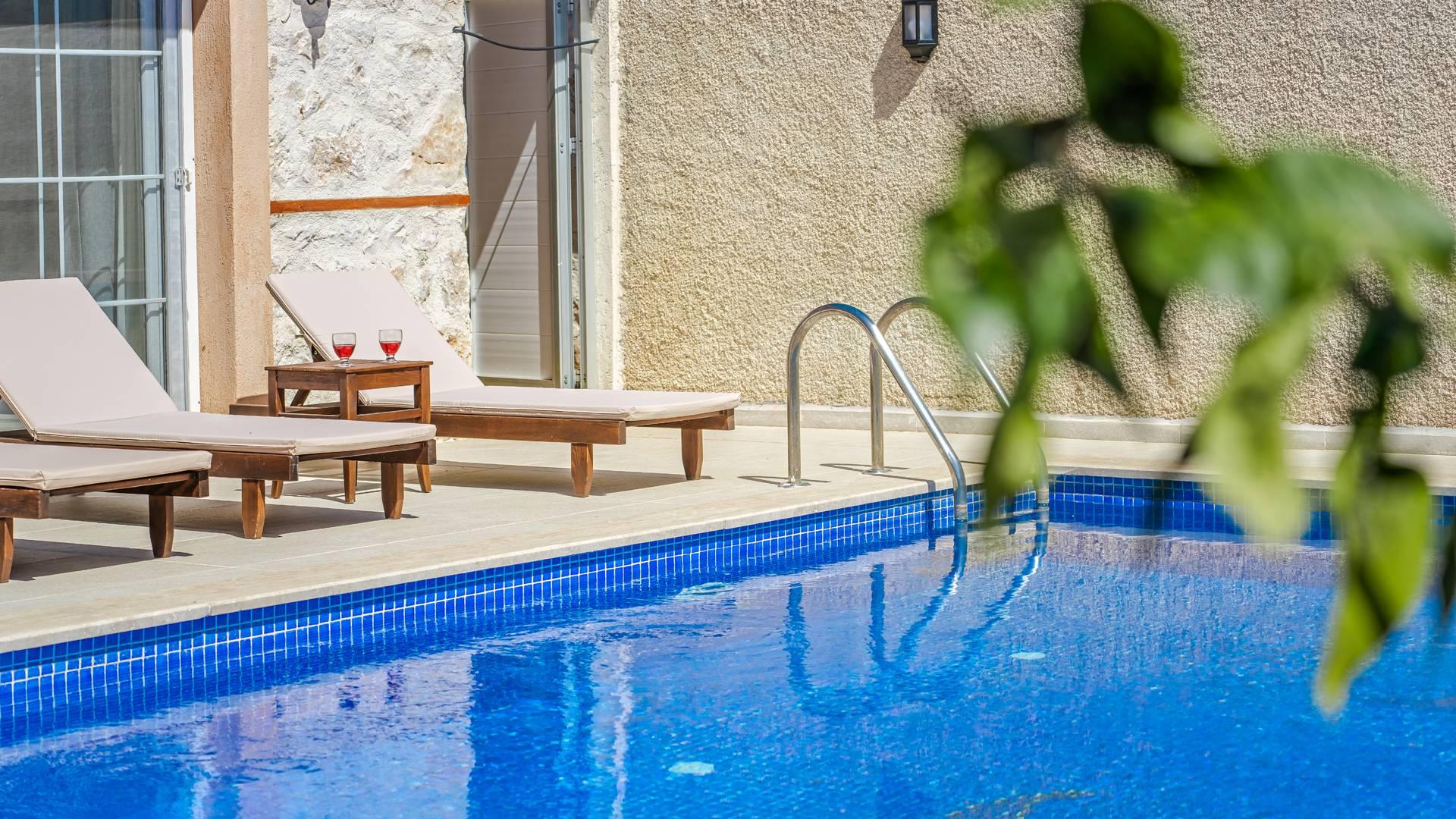 Kaş Bayındır'da Çekirdek Ailelere Uygun, Özel Havuzlu, Şık Villa-43214