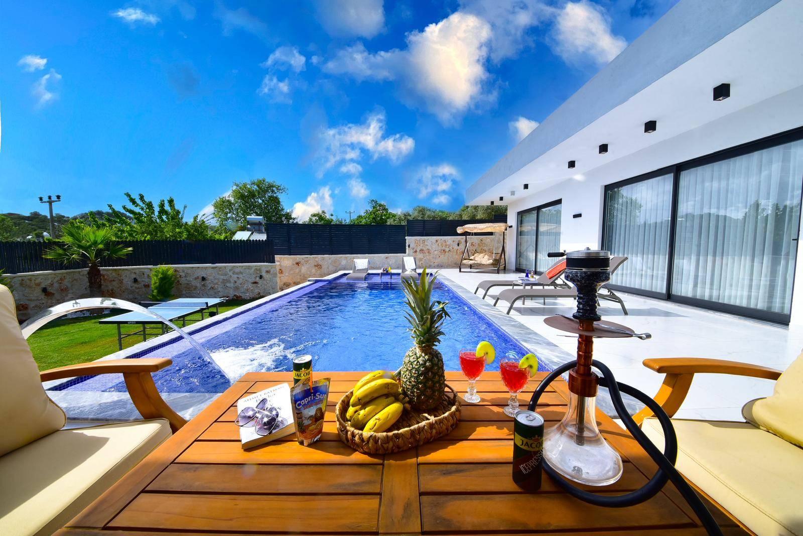 Kaş Belenli'de Çekirdek Ailelere Uygun, Özel Havuzlu, Şık Villa-43921