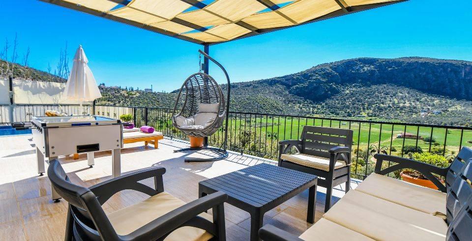 Kaş Bezirgan'da Gözlerden Uzak, Özel Havuzlu, Jakuzili, Balayı Villası-40451