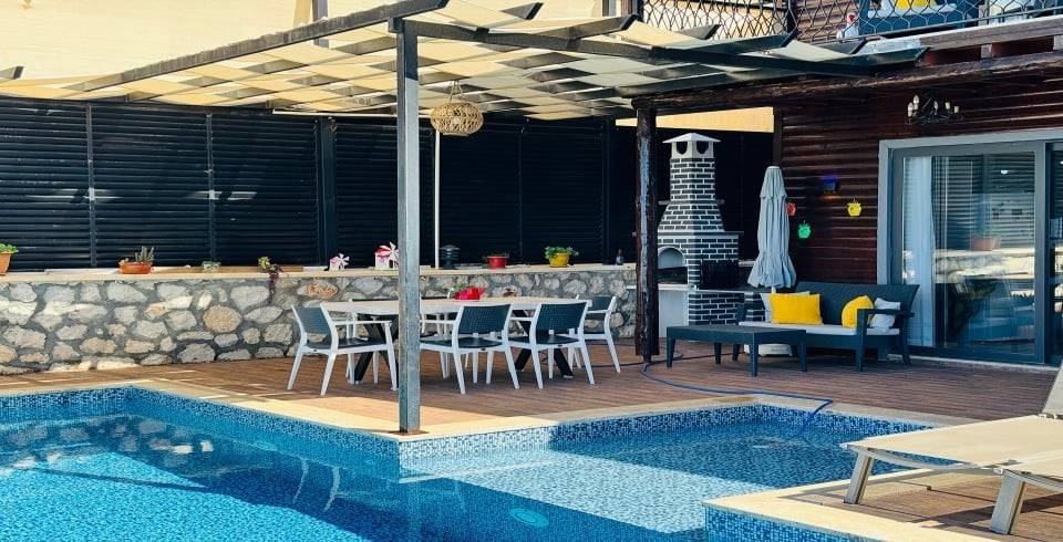 Kaş Bezirgan'da Merkeze Yakın, Özel Havuzlu, 2+1 Konforlu Villa