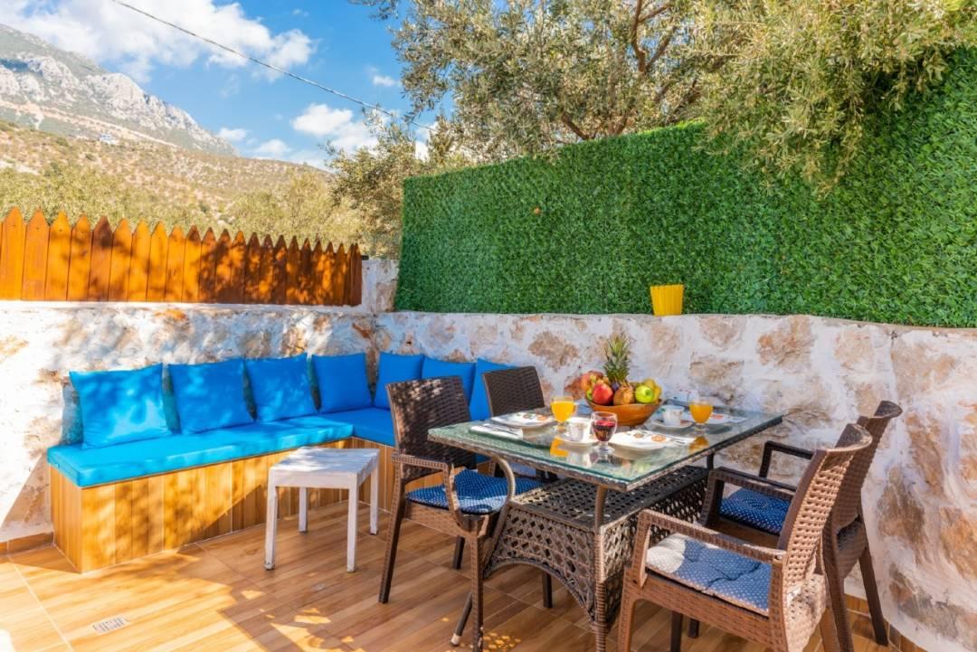 Kaş Bezirgan'da Minimalist Tasarımlı, Özel Havuzlu, Balayı Villası-43652