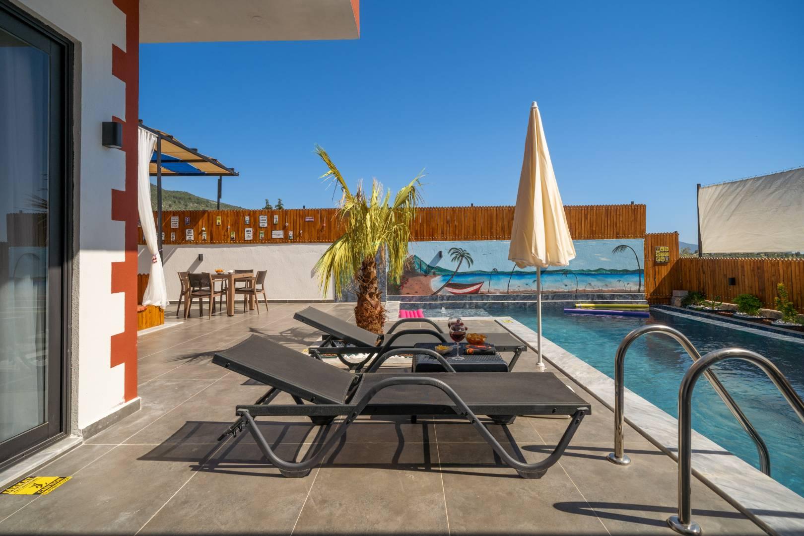 Kaş Çavdır'da Balayı Çiftlerine Uygun, Özel Havuzlu, Lüks Villa-42998