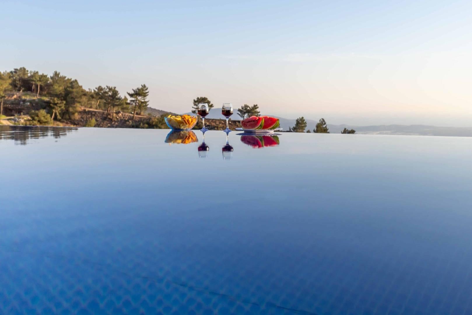 Kaş Aklar'da Doğayla Baş Başa, Özel Havuzlu, Modern Villa-41043