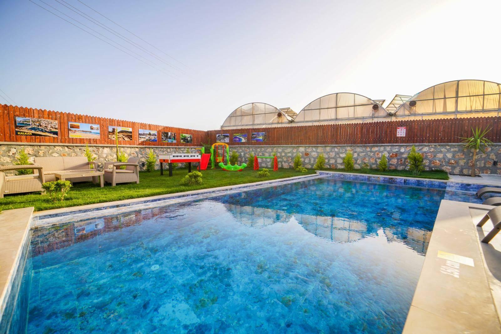 Kaş Çavdır'da Sakin Konumda, Özel Havuzlu, Olanaklı, Lüks Villa-41236